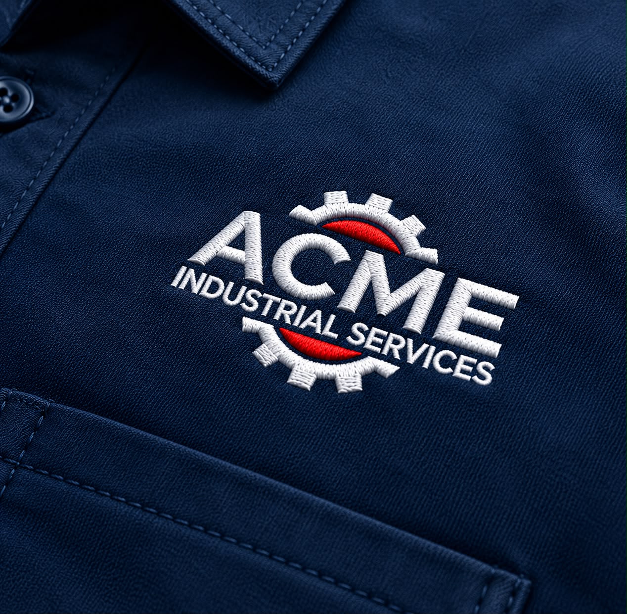 Workwear chest logo